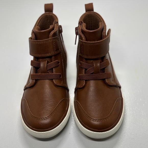 Wonder Nation Brown Kids High-Top Sneakers size 10 - Picture 3 of 10